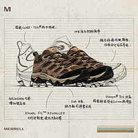 MERRELL 迈乐 Moab 3 Gtx 男子徒步鞋 J035799