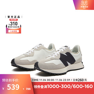 new balance NB官方正品夏季男女情侣复古轻便运动休闲鞋MS327FE