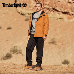 Timberland 添柏岚 官方男女款长裤23秋冬户外防泼水宽松加绒|A5Z2F