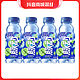 抖音超值购：Mizone 脉动 青柠味400ml*4瓶 饮料维生素C运动饮料夏天解渴小瓶便携带