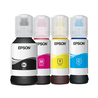 EPSON 爱普生 002系列T03X1-X4原装墨水四色套装 (适用L415X/L416X/L426X/L616X/L617X系列等)