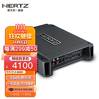 HERTZ 赫兹 汽车音响 HCP 4D D类4声道功放 汽车功放音频处理器