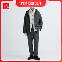 抖音超值购：UNIQLO 优衣库 男士仿羊羔绒运动长裤 463343