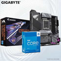 GIGABYTE 技嘉 英特尔 i5 13600KF 盒装 CPU 搭 技嘉 B760M AORUS