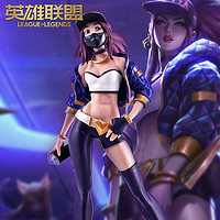 LEAGUE OF LEGENDS 英雄联盟 LOLK/DA皮肤系列阿卡丽雕塑手办