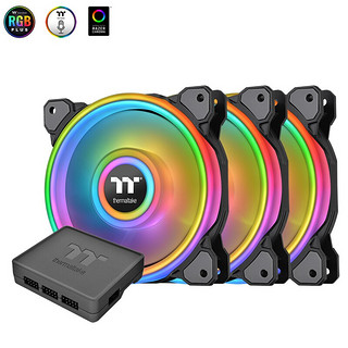 Thermaltake 曜越 Riing Quad 12 RGB 120mm 机箱散热风扇