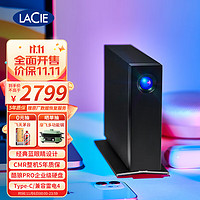 LACIE 莱斯 STHA8000800 3.5英寸桌面移动硬盘 10TB USB3.1 黑色