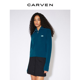 CARVEN 卡纷 女士高领针织衫 6232V2404601 藏青 M