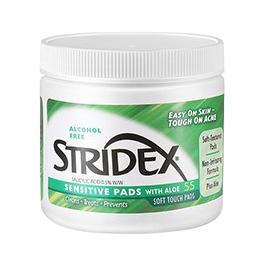 stridex 水杨酸棉片低浓度绿色 55片