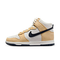 NIKE 耐克 Dunk High Prm Mf 女子运动板鞋 DX2044-101 帆白/黑曜石色/芝麻棕 36