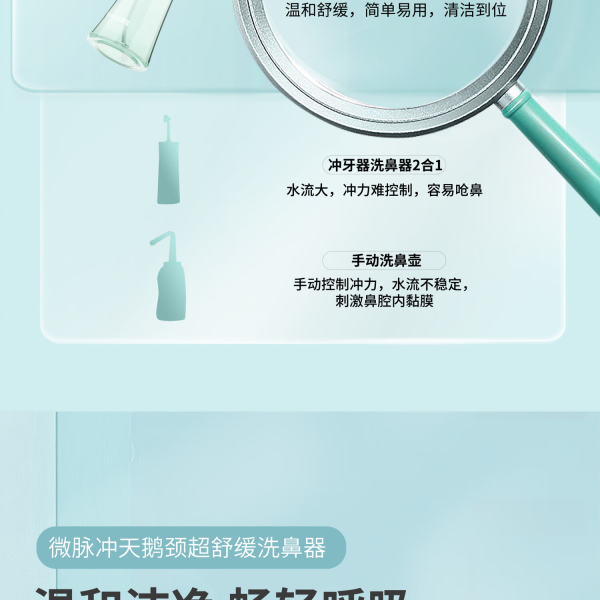 SOUNDAI 声智 NJ2650 电动洗鼻器鼻炎鼻涕鼻塞