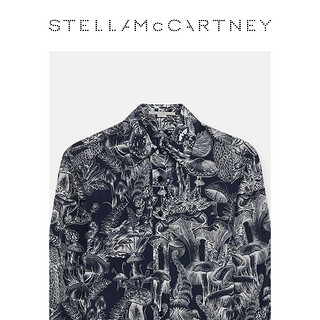 STELLA McCARTNEY 斯特拉·麦卡特尼 蘑菇系列 女士中长款连衣裙 6A03123CS2504095 深蓝 36