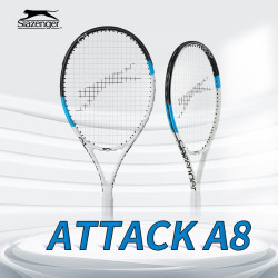 Slazenger Attack A8 碳素复合 蓝白黑 网球拍