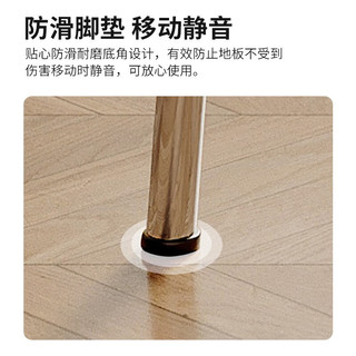 锦需 家用餐椅轻奢中古奶油风椅子北欧简约蛋卷靠背椅椅餐桌椅休闲 蛋卷椅米白色41x45x75cm