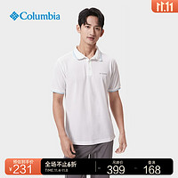 哥伦比亚 男子POLO衫 AE0414-100 白色 L