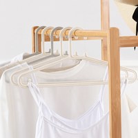 YONBEN/元本良厂日式简约无痕防滑衣架成人儿童塑料衣帽间卧室衣