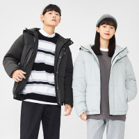 A21 中性连帽印花棉服 R414114001