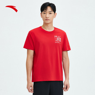 ANTA安踏冰丝T丨针织短袖t恤男季休闲运动上衣152337108