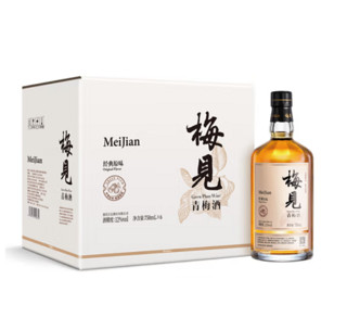 MeiJian 梅见 12度微醺果酒 青梅酒 330ml*6瓶整箱装