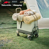 Naturehike 挪客户外二合一小推车户外露营折叠滑轮拖车营地车手拉车