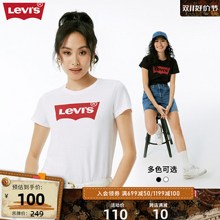 Levi's 李维斯 女士圆领短袖T恤 17369-0468