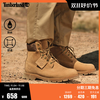 Timberland 【官旗】Timberland添柏岚官方男款户外休闲防水高帮偏大|A1QR5