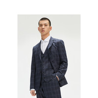 GXG 休闲V领英伦收腰西装马甲