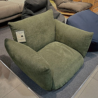 MUJI 無印良品 軟墊沙發可自由調節折疊懶人沙發床椅小戶型單雙人云朵豆腐塊