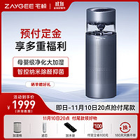 ZAyGEE 宅鲸 空气净化无雾加湿器卧室家用办公室纯净式蒸发5.5L大容量智能互联台地