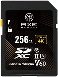 AXE 斧头 SD 卡 256GB V60 存储卡