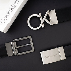 卡尔文·克莱恩 Calvin Klein 礼盒CK皮带男士商务双头高档腰带裤带潮
