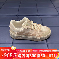 斐乐（FILA）斐乐斑斓鞋女士休闲厚底运动板鞋F12W331207 FGP 奶白/浅粉 36