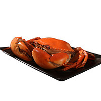 江食代 三门青蟹 鲜活 肉蟹公蟹（5-6两/只）3只 肉鲜少黄螃蟹生鲜水产礼盒装