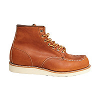 RED WING 红翼 875 男士棕色系带复古美式工装靴系带靴