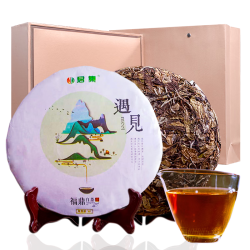 junji 君集 福鼎白茶茶叶 礼盒装 老白茶茶饼 甜润甘醇 350g