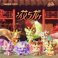 AwakeToys 卡布兔 花与龙系列 盲盒 