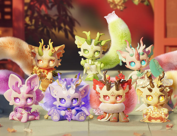 AwakeToys 卡布兔 花与龙系列 盲盒
