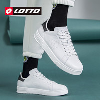 lotto 乐途 独白经典板鞋男黑白休闲百搭款春夏季潮流ins小白鞋