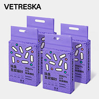 Vetreska 未卡 除臭豆腐猫砂可冲马桶除臭结团无尘猫咪用品混合豆腐砂2.8kg*4包 原味除臭猫砂2.8kg*4包