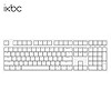 ikbc C104键盘机械键盘无线机械键盘樱桃键盘cherry机械键盘红轴茶轴电脑办公键盘 W210 白色 无线 静音红轴