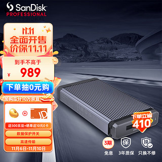 SanDisk professional 闪迪大师 USB兼容Type-C高性能CFexpress高速读卡器PRO-READER CFexpress读卡器