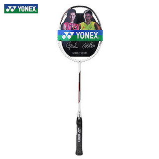 YONEX 尤尼克斯 羽毛球拍单拍超轻全碳素碳纤维高磅速度进攻型天斧99play 金属白