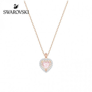 施华洛世奇 奥地利SWAROVSKI·俏皮爱心项链 浪漫爱意 女项链饰品5439314