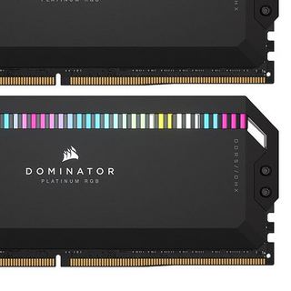 美商海盗船 统治者铂金 DDR5 5200MHz RGB 台式机内存 灯条