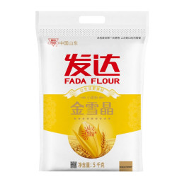 发达面粉_发达 金雪晶面粉 1袋×10斤多少钱-什么值得买