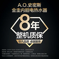 A.O.史密斯 史密斯（A.O.SMITH）60升电热水器 智能远程预约E60HGDWi AI-LiNK