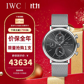 IWC 万国 周年纪念柏涛菲诺系列 42毫米自动上链腕表 IW391010