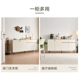 全友家居 现代极简鞋柜家用入户门口玄关柜大容量储物柜收纳柜129808