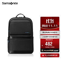 Samsonite 新秀丽 电脑包男女通用双肩包商务背包笔记本包休闲都市36B*09017黑色