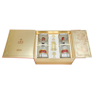 WULIANGYE 五粮液 普五第八代 龙年礼盒 浓香型白酒 52度 500ml*2瓶（龙行大运）